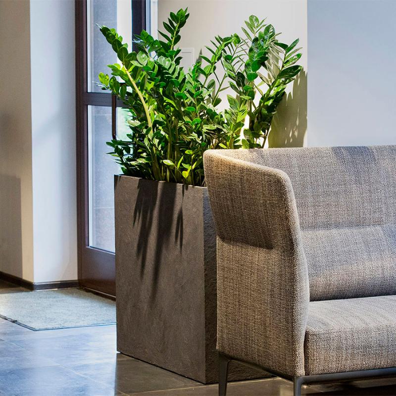 Кашпо Concretika Дивайдер 60x30x50 Premium Grey фото 3