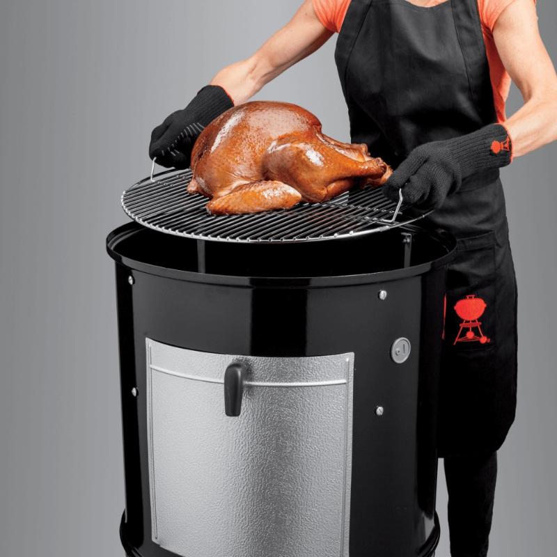 Коптильня Weber Smokey Mountain Cooker 57 см, Черный 731004 фото 4