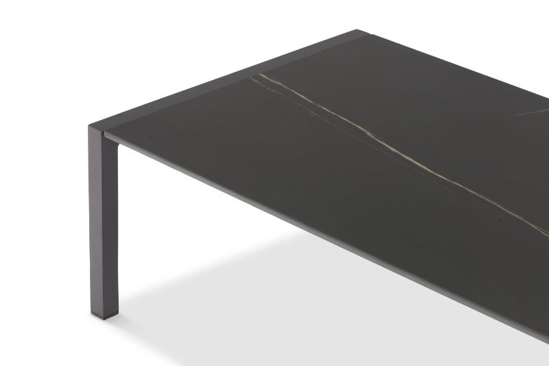 Кофейный стол Stockholm Brafritid антрацит/черный, алюминий/спеченный камень фото 3