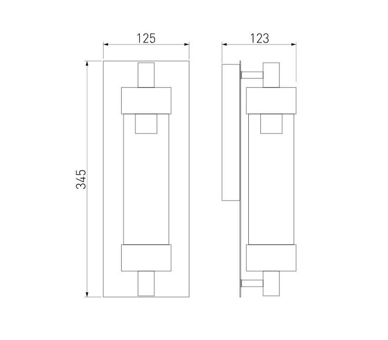 Уличный светильник Elektrostandard Pipe D 35151/D коричневый фото 4