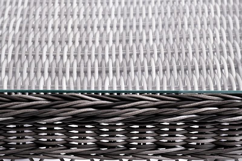 Лаунж-зона Асти 4SIS из искусственного ротанга, цвет графит 4 персоны фото 6