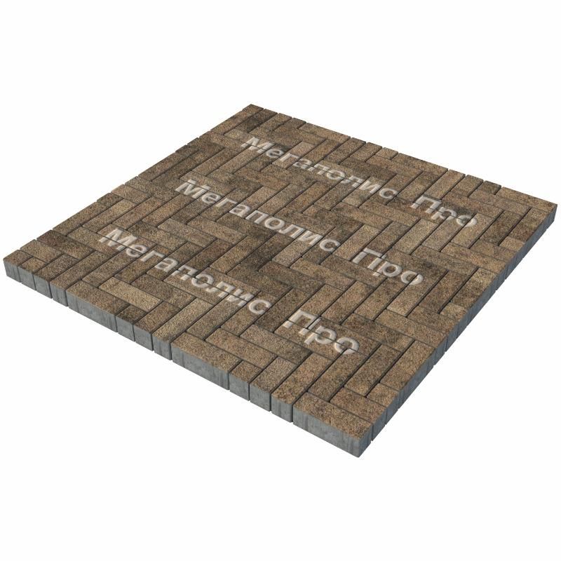 Тротуарная плитка Выбор Паркет Б.4.П.6 Листопад Гранит Шелковица фото 2