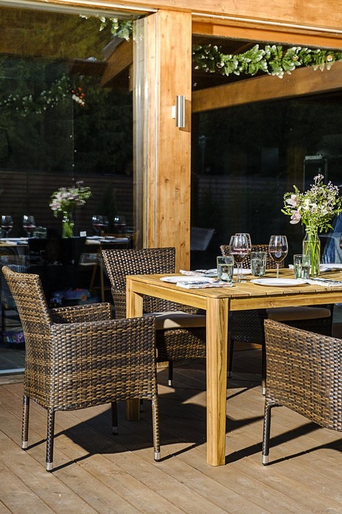 Обеденный комплект AURA 170 см на 6 персон с креслами Joygarden фото 7