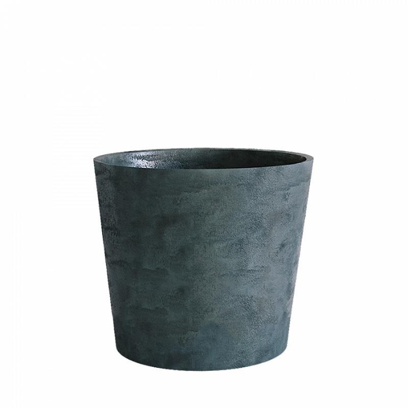 Кашпо Concretika Кратер D30 H24 Ocean Green фото 1