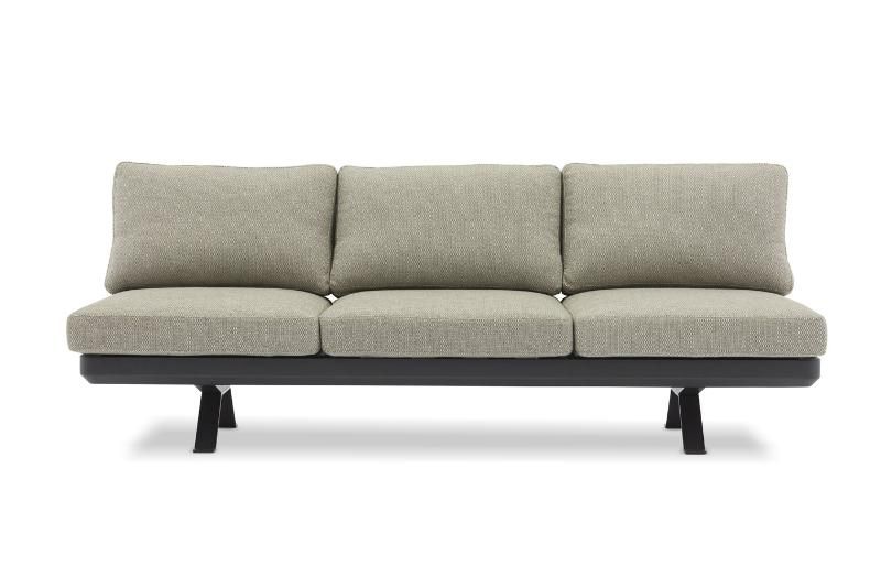 Комплект лаунж мебели Lund Brafritid антрацит/серый, алюминий фото 3