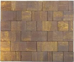 Тротуарная плитка Braer Старый Город Ландхаус 60 мм Colormix Мускат