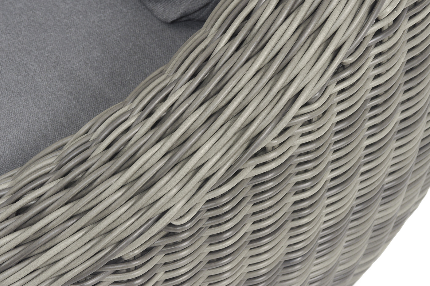 Барселона диван из искусственного ротанга трехместный, цвет графит фото 6