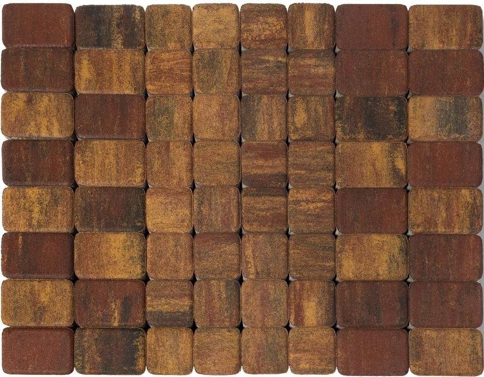 Тротуарная плитка Braer Классико Дуо ColorMix 40 мм Мальва фото 1