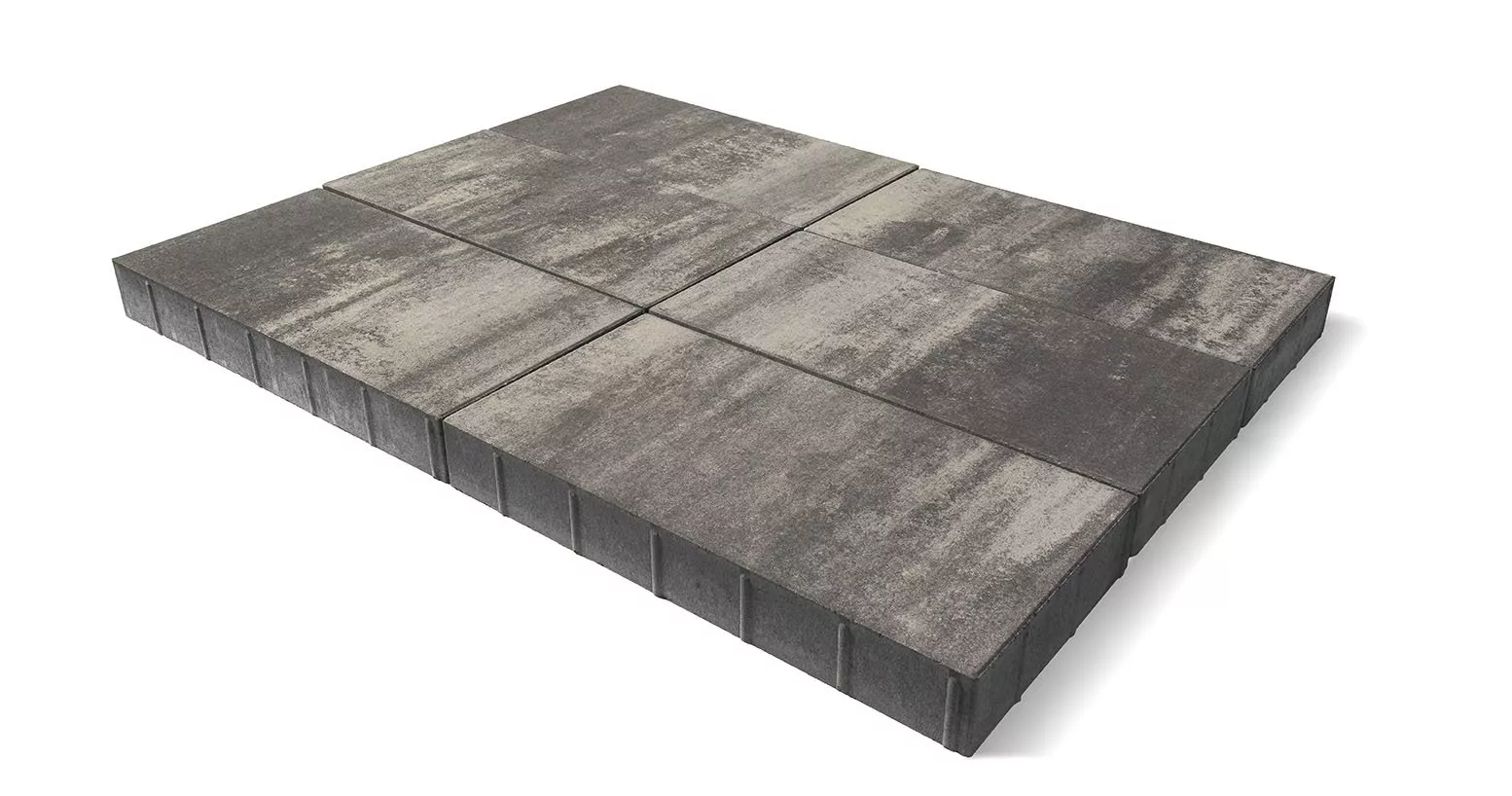 Тротуарная плита Cити Braer ColorMix 600*300*80мм Туман фото 3