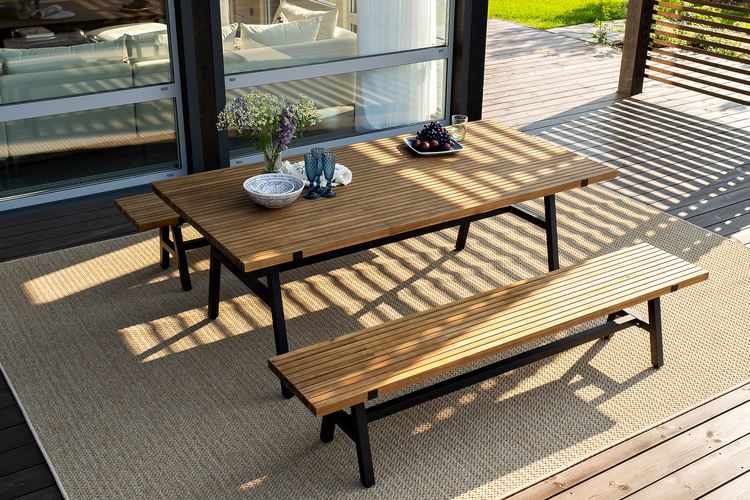 Обеденный стол из алюминия АЛЬТО 200 см Joygarden фото 2
