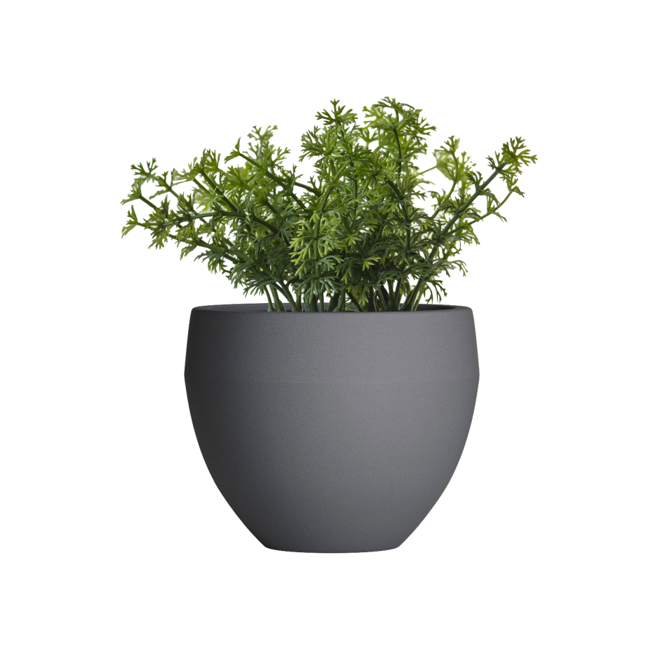 Кашпо TERRAFAKTURA Гира D40x34 Маренго фото 1