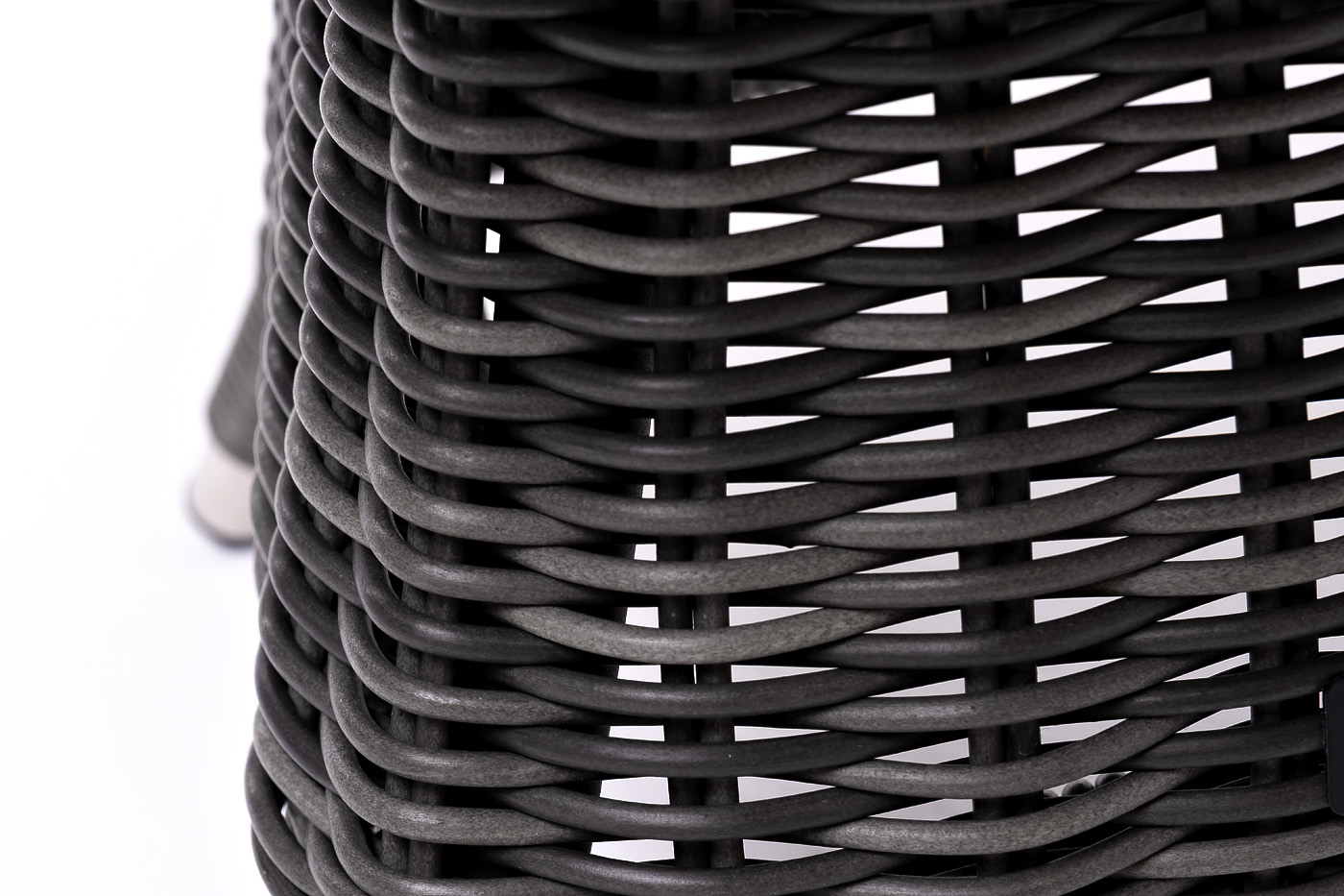 Равенна кофейный стол из искусственного ротанга, цвет графит фото 4