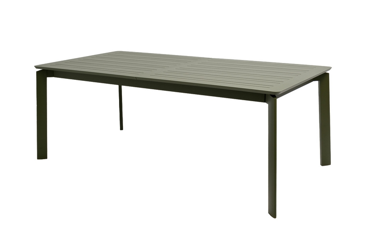 Обеденный стол из алюминия ГОНЗО раздвижной 200/300 см олива Joygarden фото 1