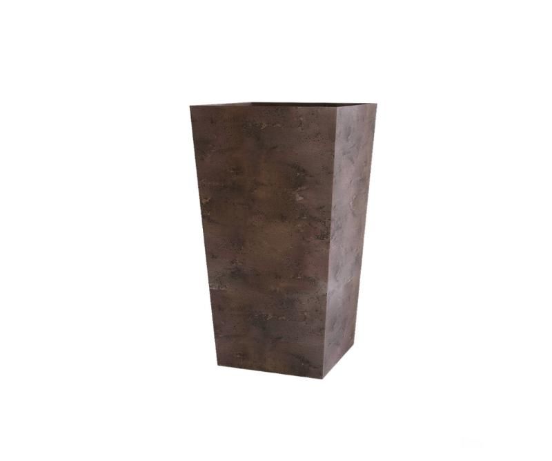 Кашпо Concretika Коник 30x30x50 Taupe Concrete фото 1