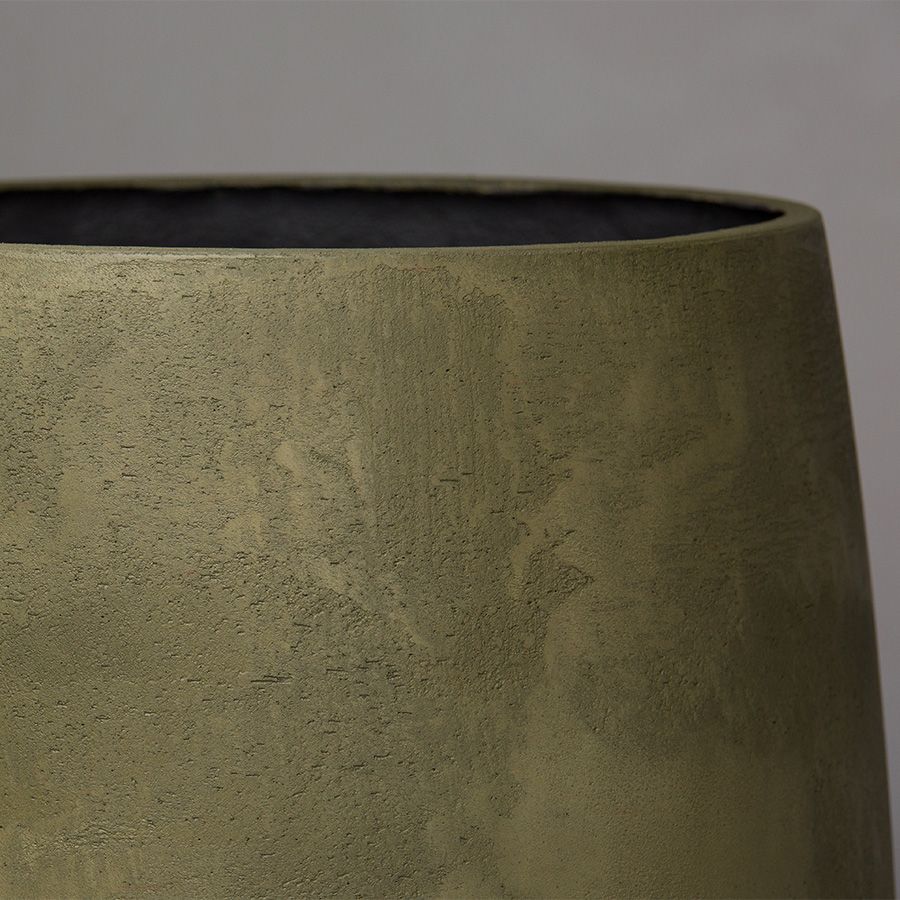 Кашпо Concretika Коник 30x30x50 Avocado Green фото 2