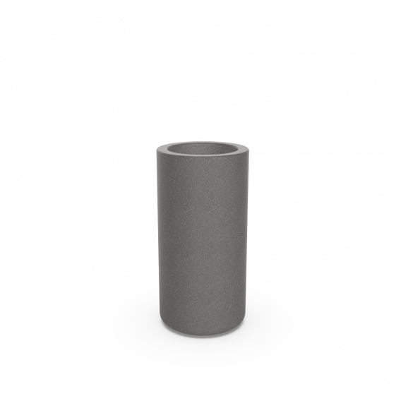 Кашпо Berkano Smoov Planter Cylinder DB Gray Granite фото 1