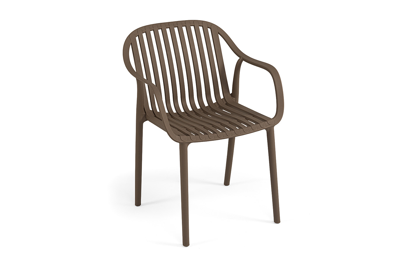 Мохито стул пластиковый, цвет бежево-коричневый фото 2