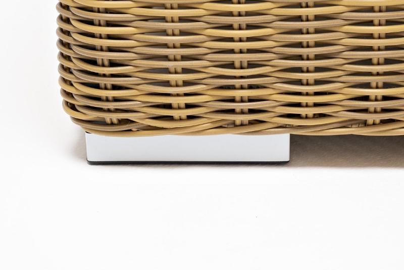 Лаунж-зона Боно 4SIS из искусственного ротанга, цвет соломенный фото 9