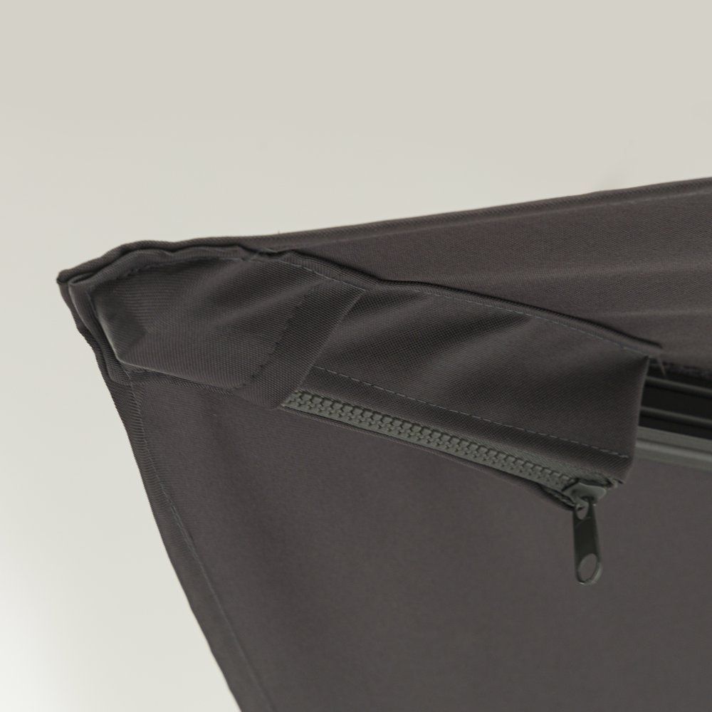 Садовый зонт Varallo Brafritid антрацит/антрацит, алюминий фото 4