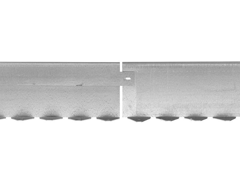 Металлический бордюр (толщина стали 1,5 мм) h60, L1200, b45 фото 3