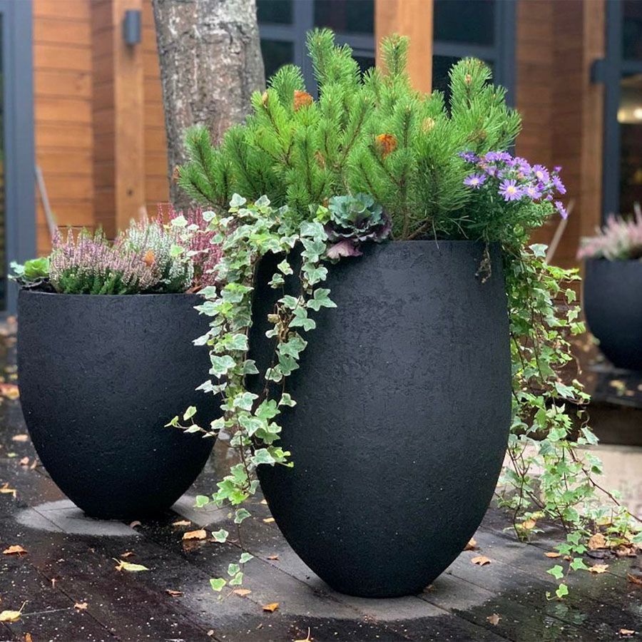 Кашпо Concretika Коник 30x30x50 Slanets фото 3