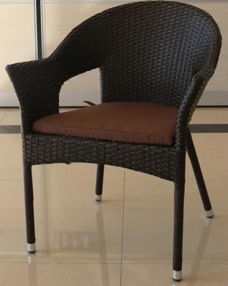 Плетеное кресло Y79A-W53 Brown фото 1