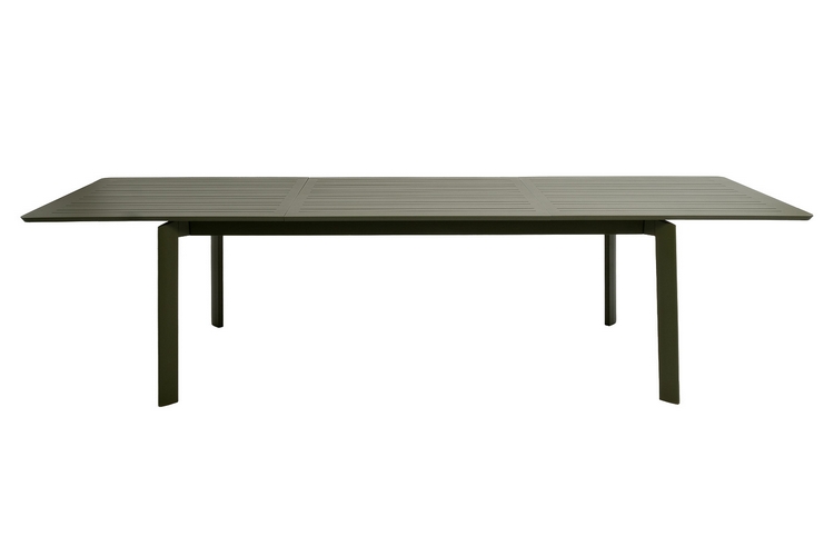 Обеденный стол из алюминия ГОНЗО раздвижной 200/300 см олива Joygarden фото 6
