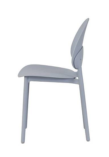 Стул Апероль 4SIS пластиковый, цвет серый фото 2