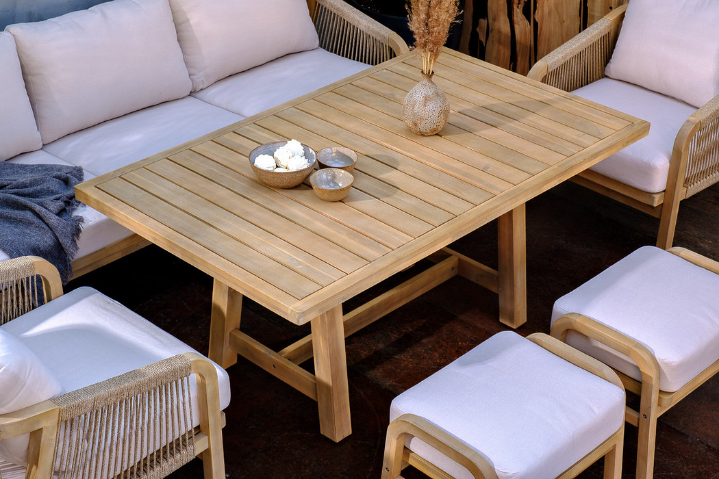 Диванная группа из акации RIMINI со столом 150 см L Joygarden фото 4