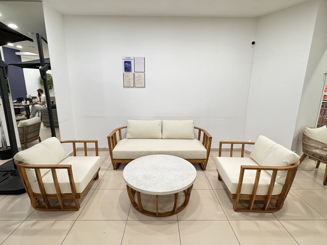 Лаунж-зона Elliot Royal Family из натурального дерева фото 2