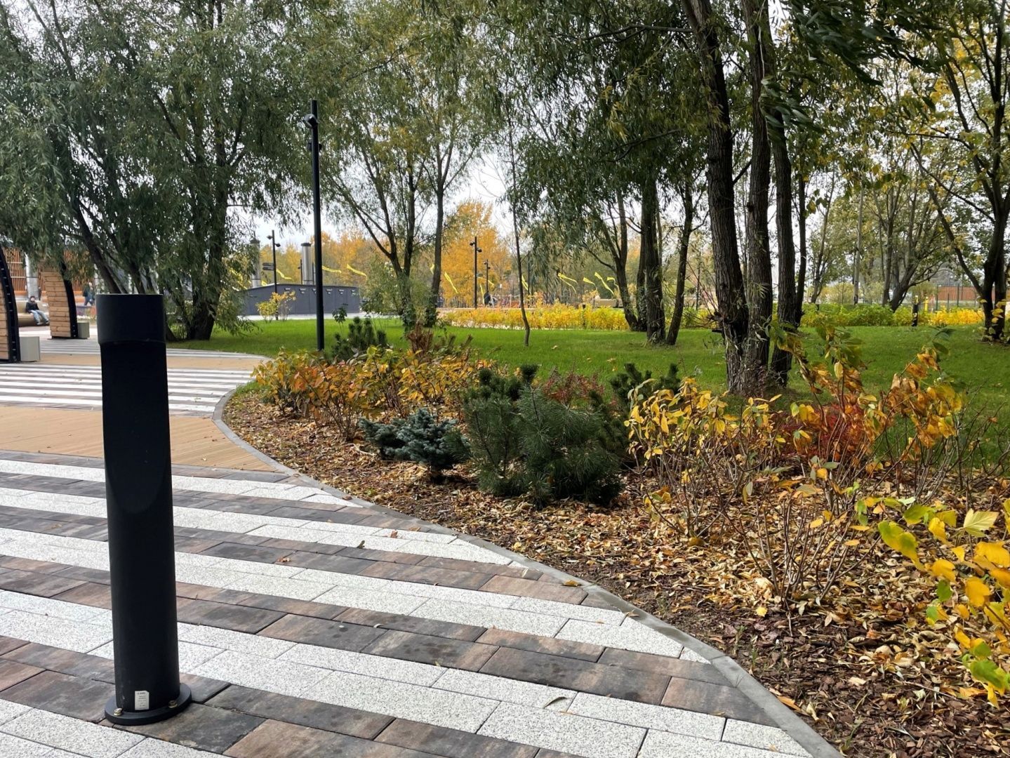 Тротуарная плитка Выбор Паркет мультиформатный Б.9.Псм.8 80 мм Листопад Песчаник фото 6