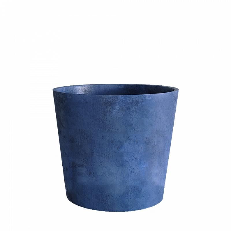Кашпо Concretika Кратер D30 H24 Blueberry фото 1