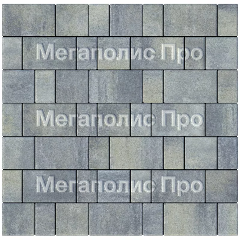 Тротуарная плитка Выбор Старый город Искусственный камень А.1.Фсм.4 40 мм. Габбро фото 3