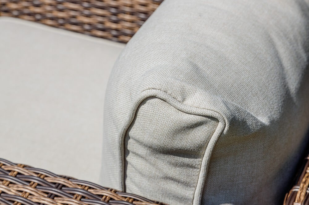 Обеденный комплект Karl Royal Family из искусственного ротанга с обеденным столом, цвет коричневый фото 7