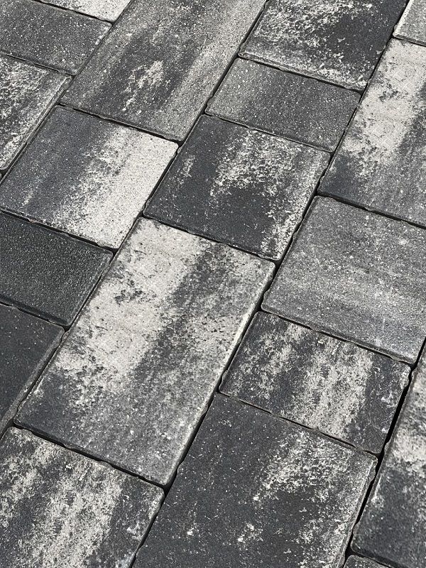 Тротуарная плитка Koldiz Новый Город 60 мм Оникс Черный фото 1