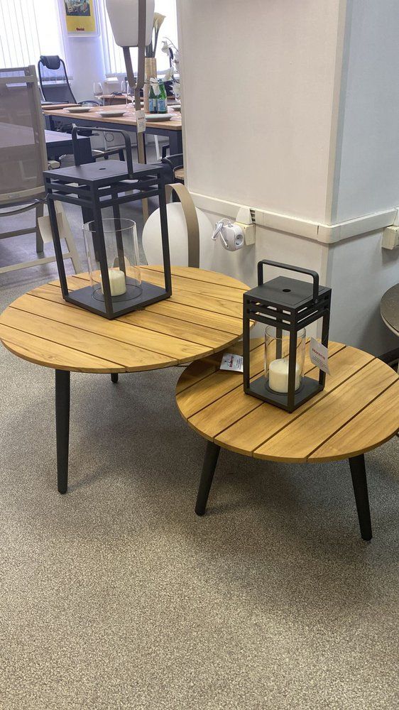 Кофейный комплект Marine Brafritid антрацит/натуральный, алюминий/тик фото 7