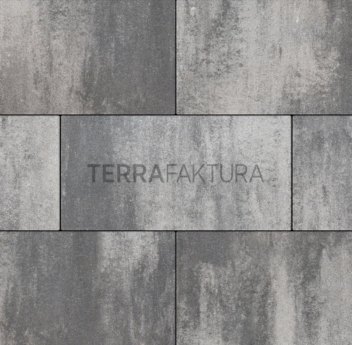 Тротуарная плитка Terrafaktura Урбан 600x300x80 мм Тихие сумерки фото 1