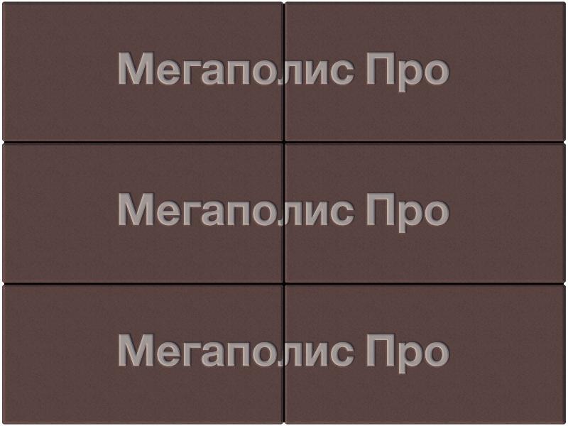 Тротуарная плитка Выбор Прямоугольник Б.5.П.10 600х300х100 мм Стандарт Коричневый фото 4