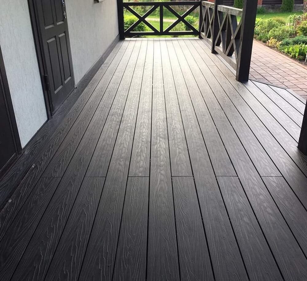 Столб ограждения Экодэк Спирит 120х120 мм, цвет Шоколад фото 5