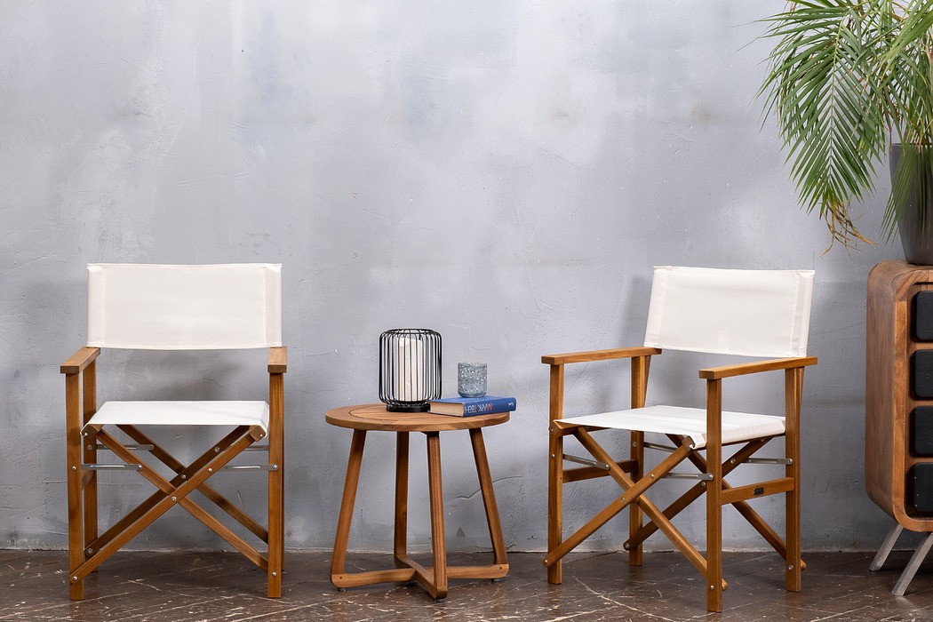 Стул из акации DIRECTOR бежевый Joygarden фото 3