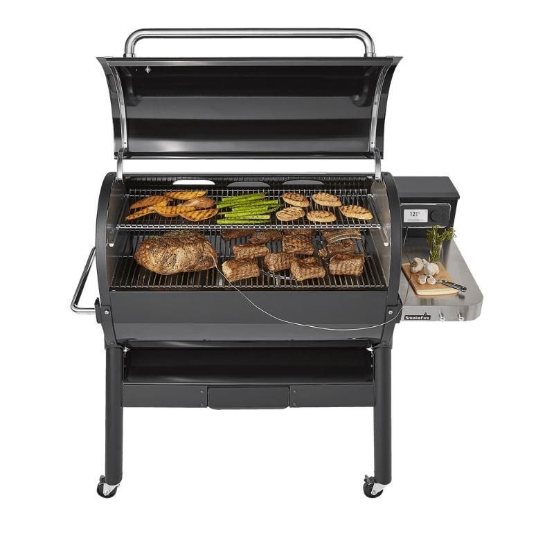 Пеллетный гриль Weber Smokefire EX6 gbs, Черный 23511004 фото 4