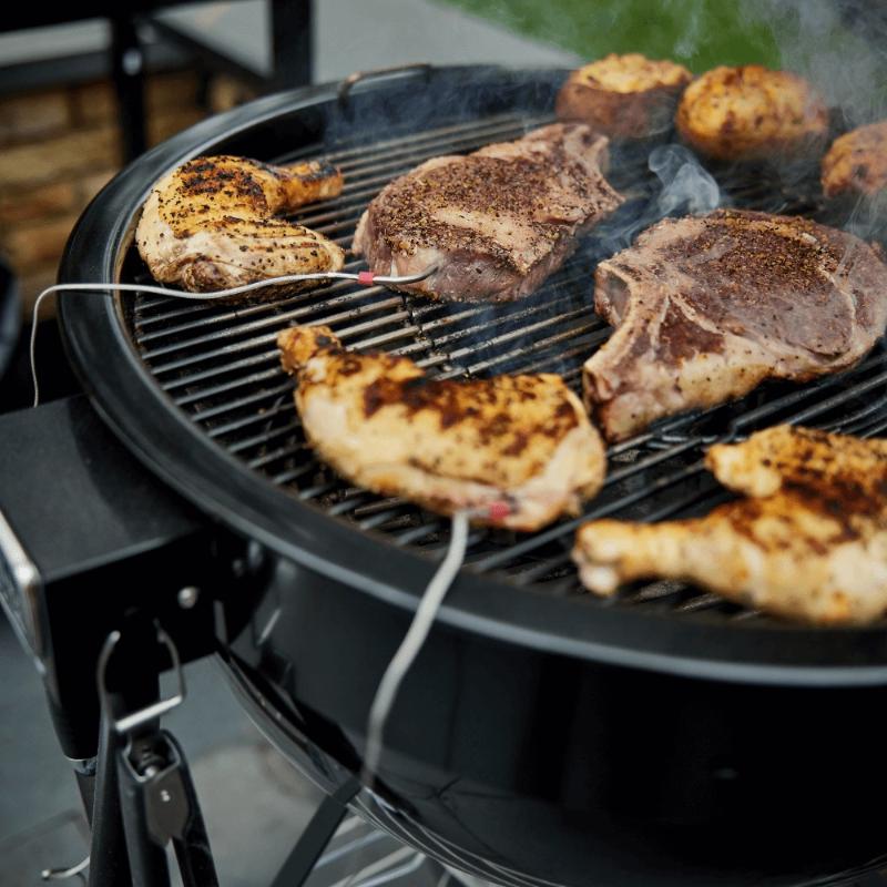 Угольный гриль Weber Summit Kamado E6, Черный 18201004 фото 4