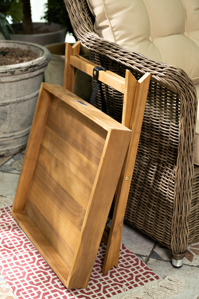 Стол поднос из акации FORMA Joygarden фото 2