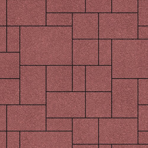 Тротуарная плитка Steinrus Инсбрук Альпен 60 мм Винный native фото 1