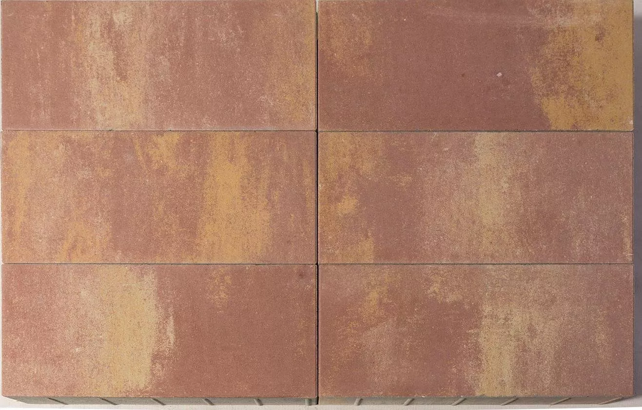 Тротуарная плита Cити Braer ColorMix 600*300*80мм Каньон фото 1