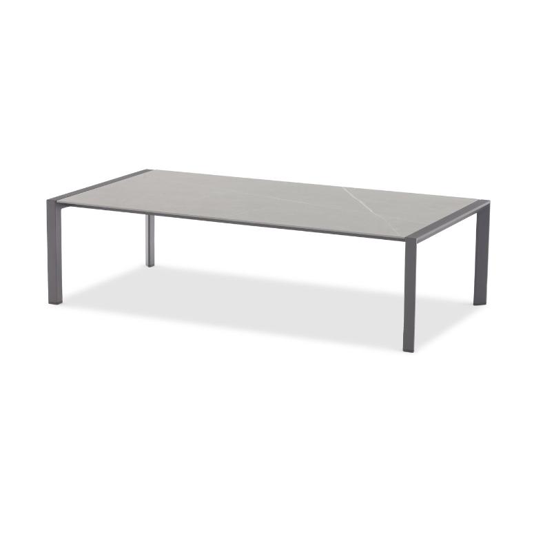 Кофейный стол Stockholm Brafritid антрацит, алюминий/закаленное стекло фото 1