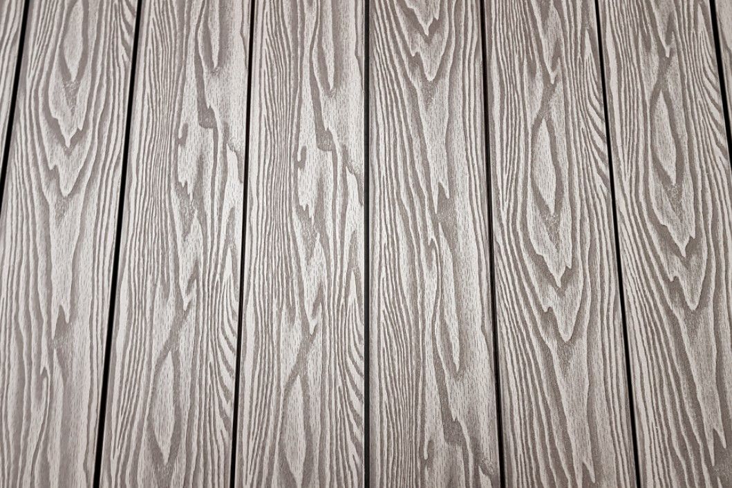 Террасная доска Террапол Смарт 3D Полнотелая без паза 3000 или 2000х130х24 мм, цвет Венге Соренто фото 2