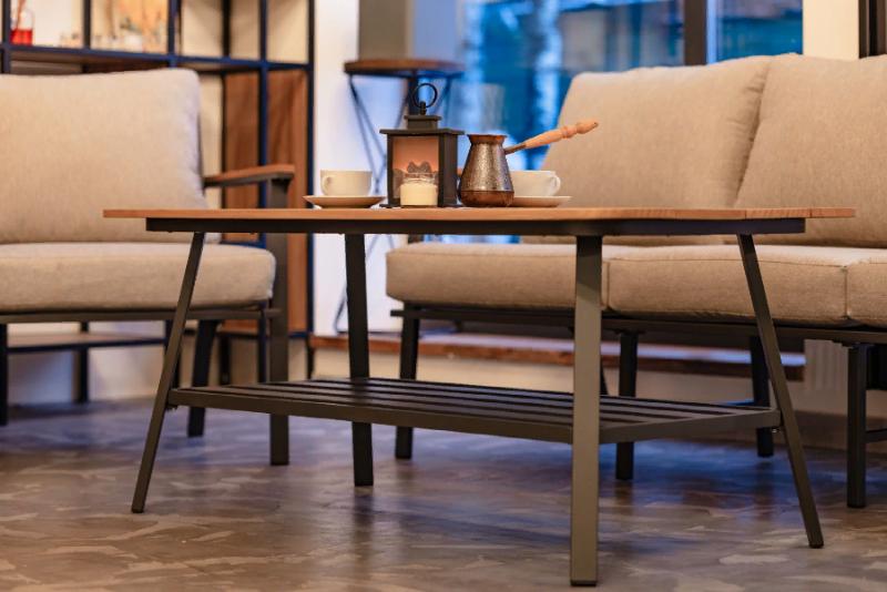 Лаунж-зона Oliver Royal Family алюминий, цвет антрацит фото 8