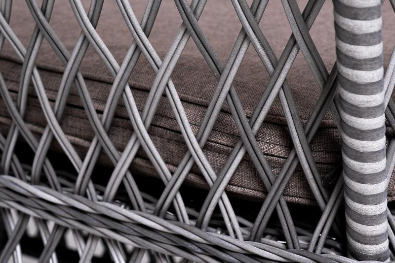 Обеденная группа Катания 4SIS на 6 персон, цвет графит фото 2