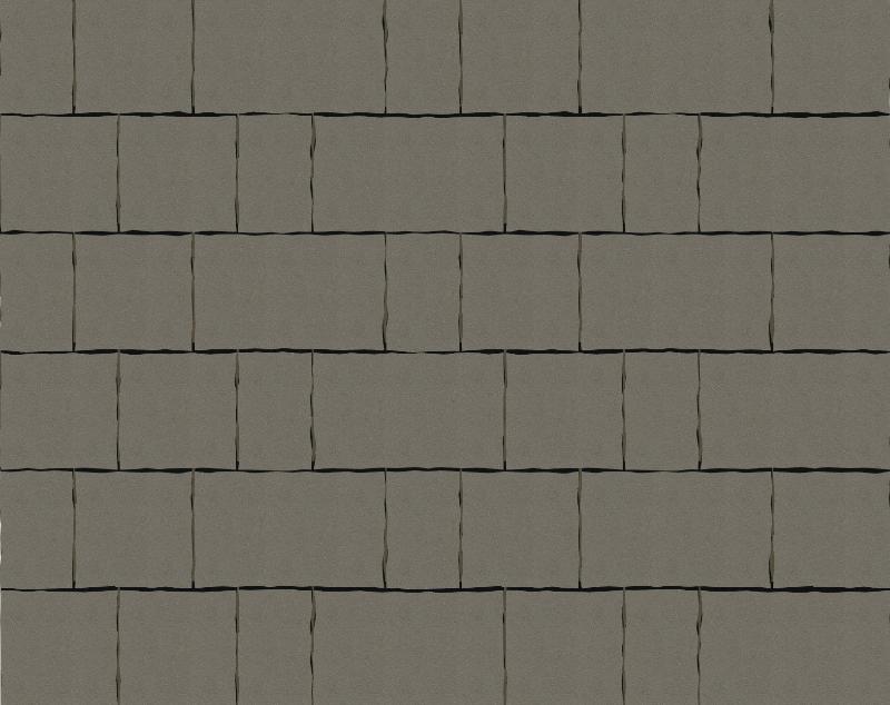 Тротуарная плитка Фабрика Готика Старый город 260х160х60, 160х160х60, 100х160х60, PROFI Светло-серый на сером цементе ч/п фото 1